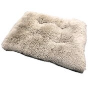 Wholesale - 30" BEIGE RECT. PET BED C/P 8, UPC: 192598919922
